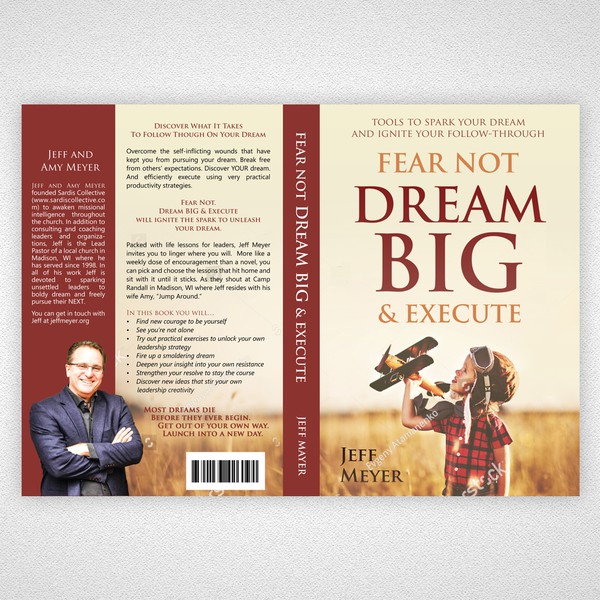 Book cover design for Jeff Meyer