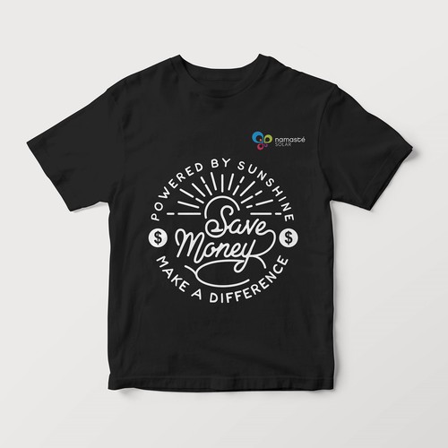Proposition sur un concours de T-shirt, réalisée par Cleo.