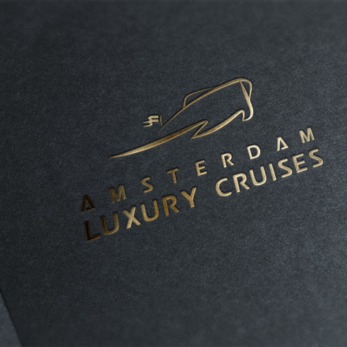 Design vincitore del contest "Ontwerp een modern luxe logo voor Amsterdam Luxury Cruises!"