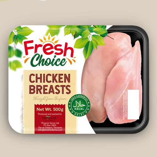 Packaging design for our chicken. Design by Daisygirl1702