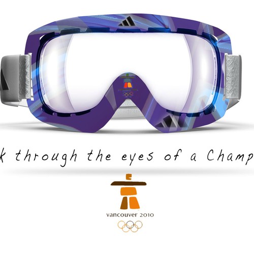 Design adidas goggles for Winter Olympics Design by eagleye
