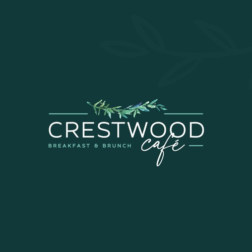 Design a High-End Logo for a Breakfast & Brunch Restaurant called Crestwood Café Diseño de maestro_medak