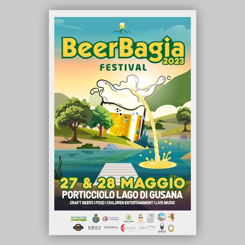 Poster design for Craft Beers Festival Design by Faisal Zulmi™