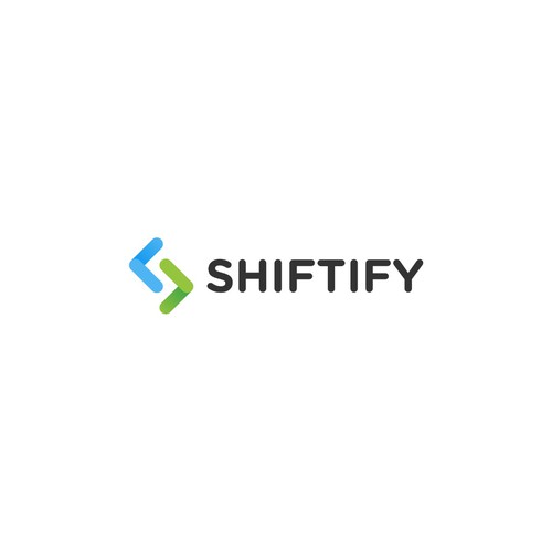 Minimalist and modern logo design for modern work shift management application Design by Sarah4rt