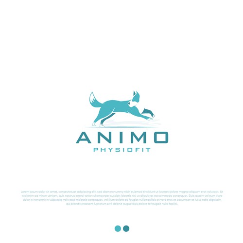 Create a trendy logo for a physiotherapy practice for dogs (and small animals) Design by Anshal.