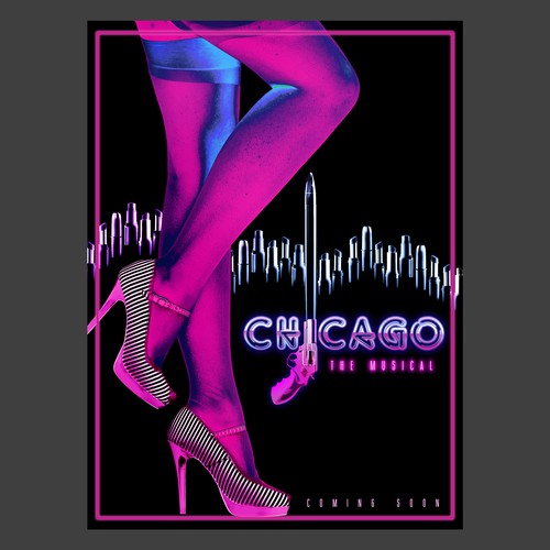 Create your own ‘80s-inspired movie poster! Design por PHACE