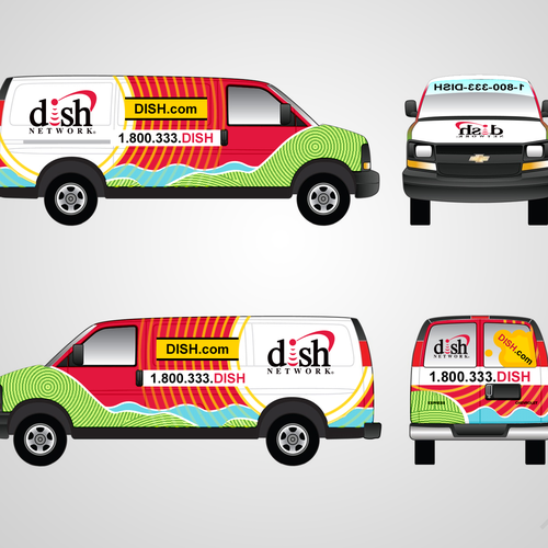 V&S 002 ~ REDESIGN THE DISH NETWORK INSTALLATION FLEET Design by kotan