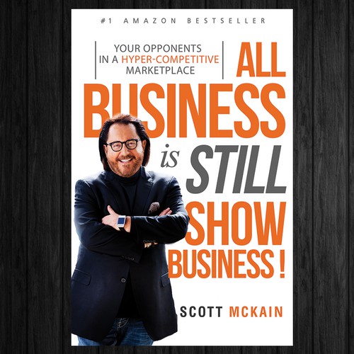 "ALL Business is STILL Show Business!" book cover -- to show the world! Design by libzyyy