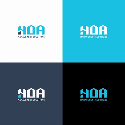 HOA Management Services Logo Design by ZISSOU DESIGNS