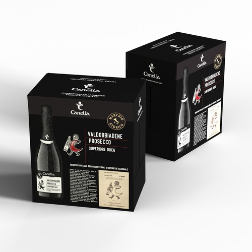 NEW CASE for Prosecco DOCG "MARCHIO STORICO" Design by Windmill Designer™