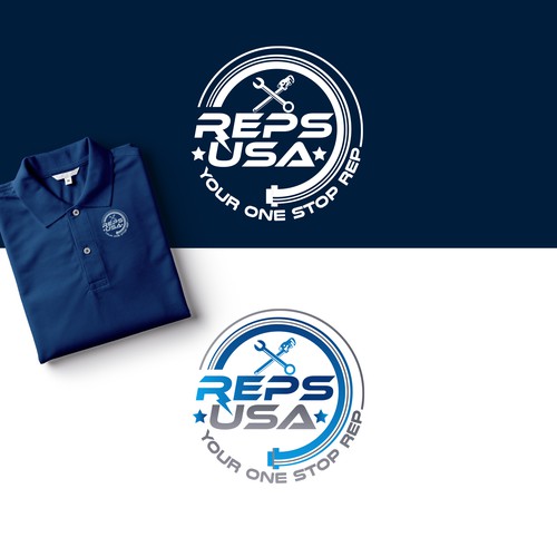 Rep's USA Logo Design by Nana445