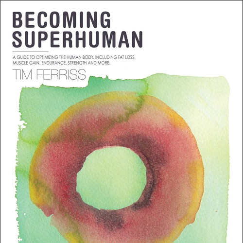 "Becoming Superhuman" Book Cover Design by sofiesticated