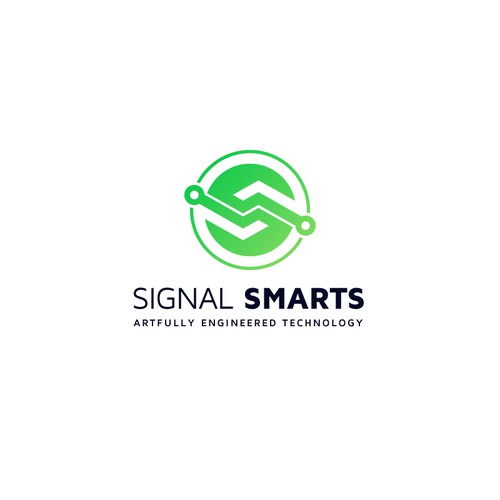 cs_brandingさんのDesign a Modern, Geometric Logo for Signal Smarts: We are Network and Wireless Technology Artists!!デザイン