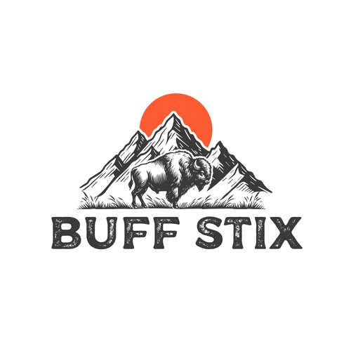 Buff Stix...Lean, Delicious, Buffalo Strong. Design by Dexterous™