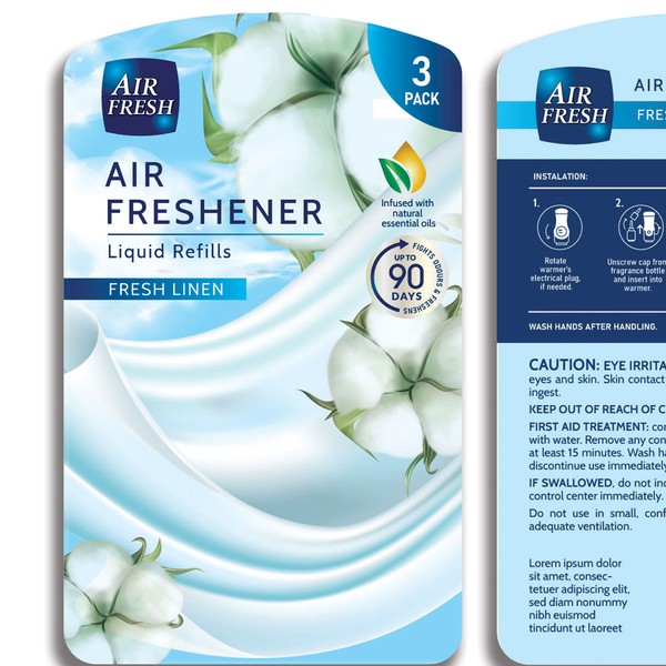 Air freshener packaging design