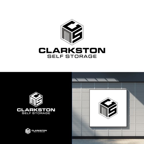 Self Storage Logo | Clarkston Self Storage Design by JR Logohype®