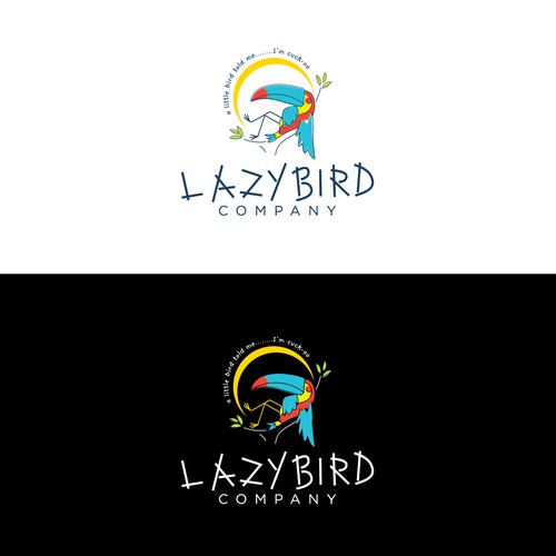 Design a simple but yet powerful logo for "Lazy Bird Company” Design by 123Graphics