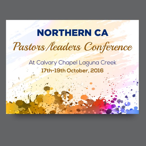 Create a design for a conference for innovative leaders. Design by GrApHiC cReAtIoN™