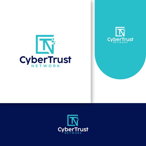 Design for the CyberTrust Network, an innovative platform designed to build trust and change lives Design by NuriCreative