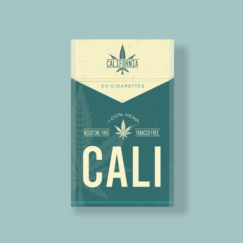 Hemp Cigarette Pack Preliminary Design Design réalisé par MagicDesign1979