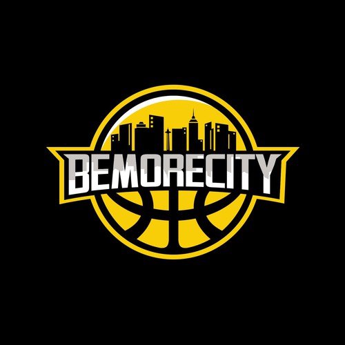 Basketball Logo for Team 'BeMoreCity' - Your Winning Logo Featured on Major Sports Network Réalisé par Livorno