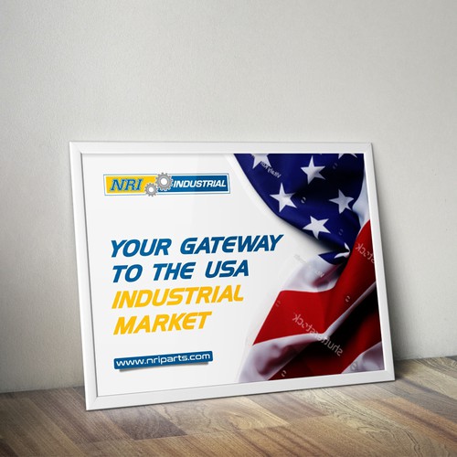 Design a banner for an automation exhibition Diseño de e^design