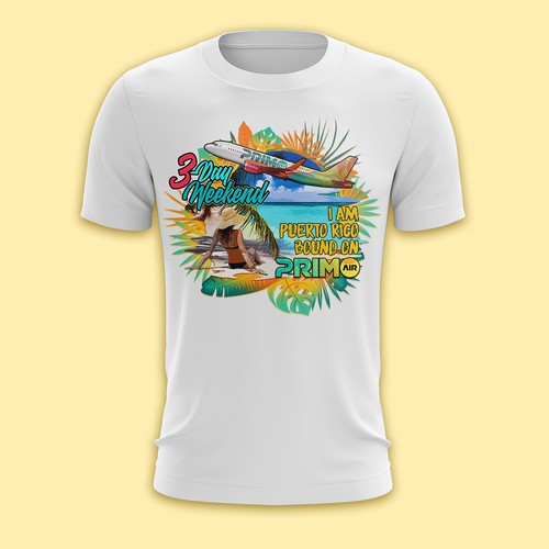 Airline swag t shirt Design by Athew_Yana