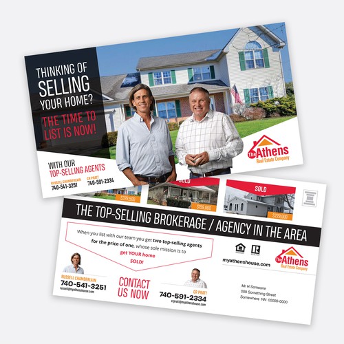 Attracting home sellers in a "seller's market" Design by Jordon