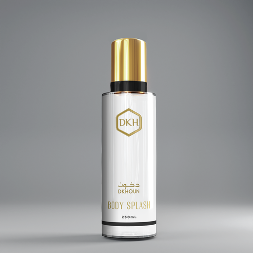 attractive & luxury design for body mist sticker Design by nuke.art