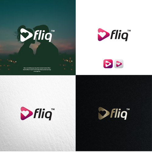 Dating App LOGO Design by jn7_85