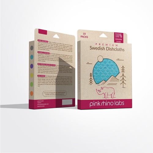 We need attention grabbing, retail/in-store packaging for our eco-friendly product Design by Shisiouk