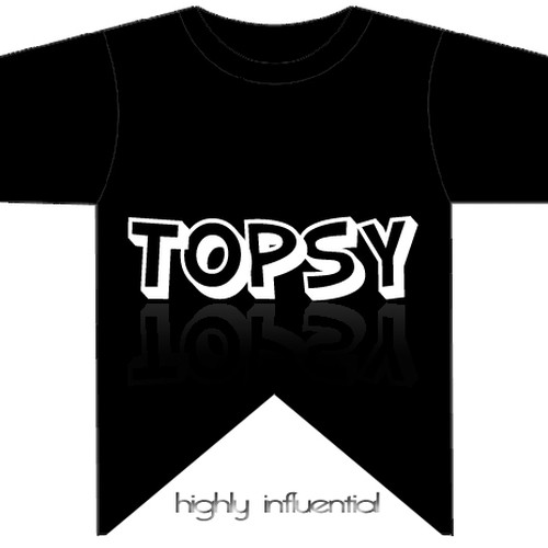 T-shirt for Topsy デザイン by AdamStevens