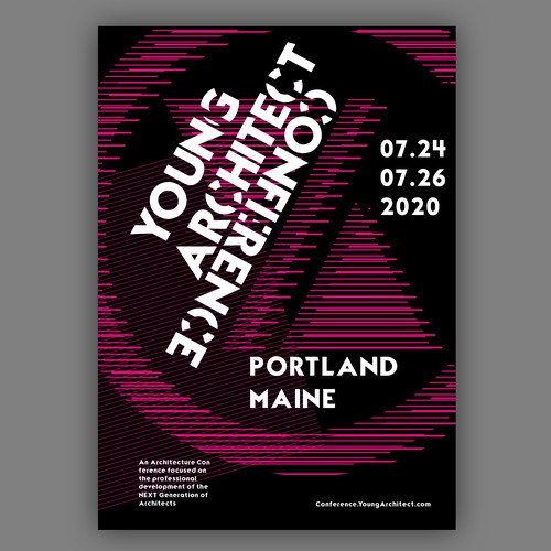 Poster Design for Millennial Architecture Conference Design by Platinum club