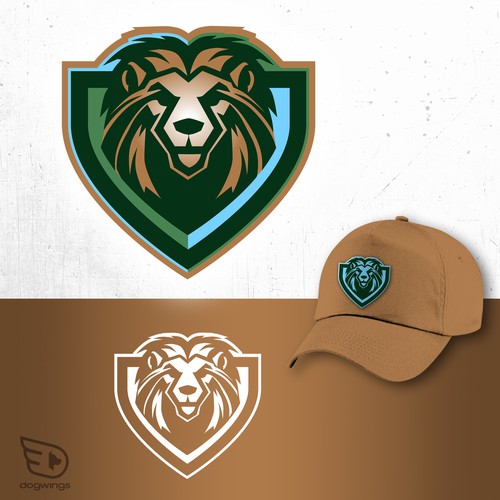 Harvest Academy Lions Mascot Design by Dogwingsllc