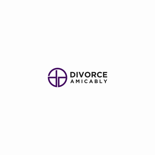 Logo for a new, healthy way for reasonable people to divorce Design by Gatot Kaca™