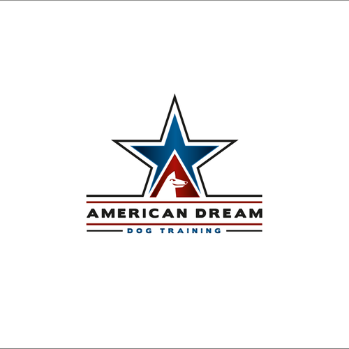 American Dream Dog Training needs a new logo デザイン by dizzyline