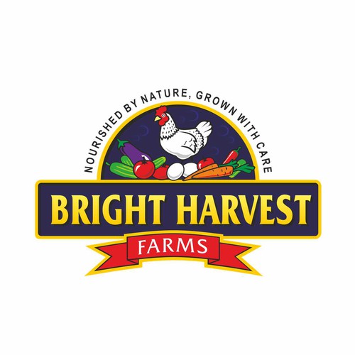 "Bright Harvest Farms" winning Character or mascot