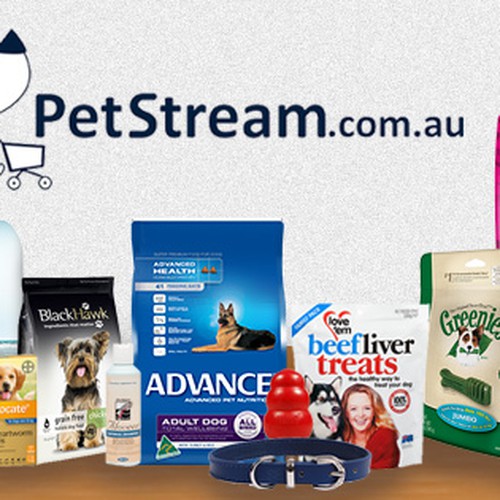 EASY facebook cover photo for an ONLINE PET STORE. Design by Grafikkstudio