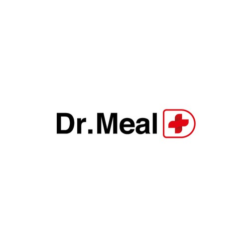 Meal Replacement Powder - Dr. Meal Logo Design by Think box