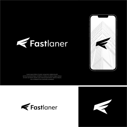 Logo + Brand for Fastlaner™ Design by BOJ Creative