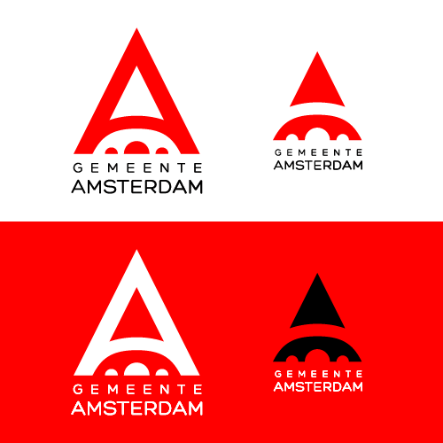 Community Contest: create a new logo for the City of Amsterdam Diseño de a.sultanov