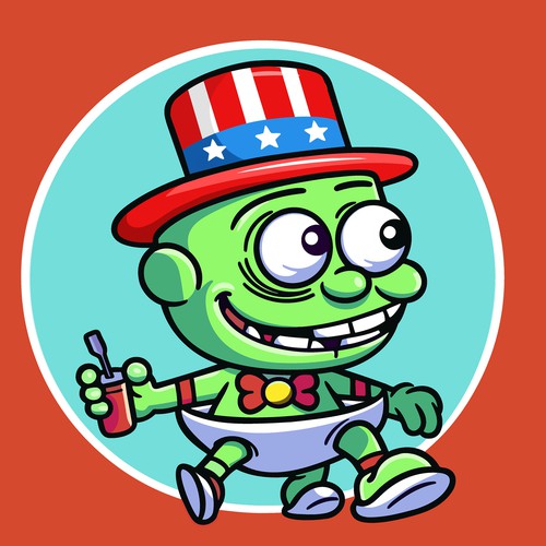 Mascot for Uranus Fudge Factory and General Store Design by Sign Relation