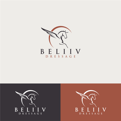 Dressage horses training and resell company Design by sidiqnu