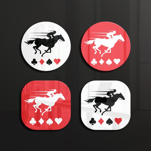 Flushed Icon Logo Design by Unique V Designs