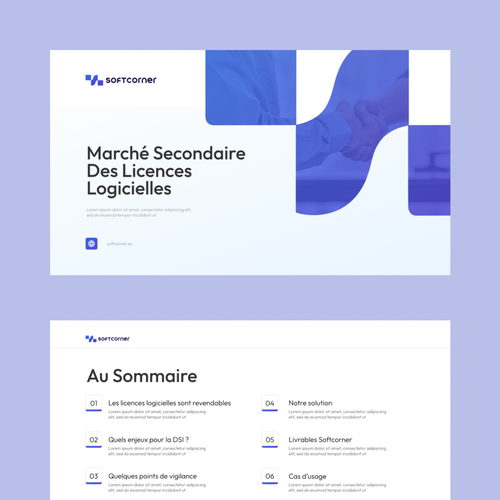Modern Slide deck Design by BRILLION