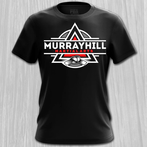 SUPER Cool T-shirt Design for Martial Arts School Diseño de Rosewood