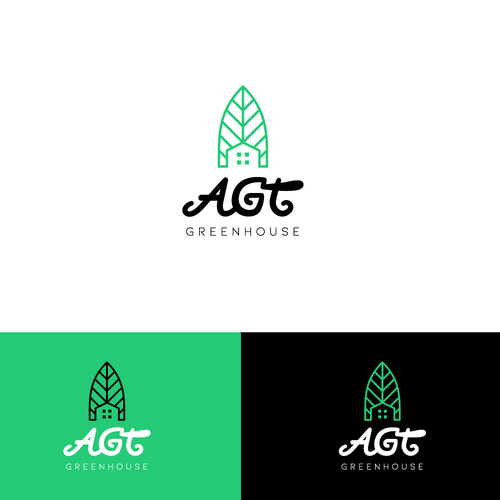 コンペ「New Greenhouse Needs a Logo」のデザイン by Lucas Bragaさん 