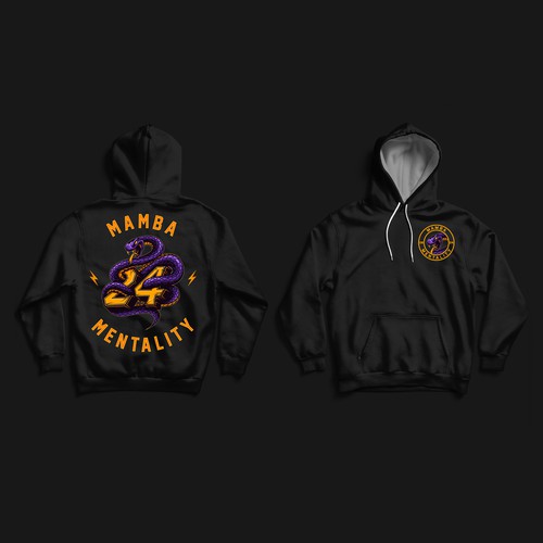 Kobe black store mamba hoodie