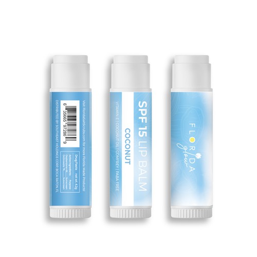 SPF Lip Balm Re-design Design by creationMB