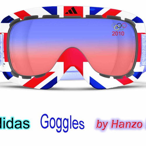 Design adidas goggles for Winter Olympics Design by Hanzo Design